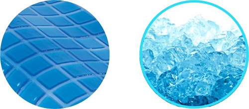 Gối memory foam cooling gel pillow Ưu Việt