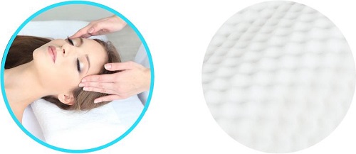 Gối vandino memory foam orthopedic massage pillow Ưu Việt