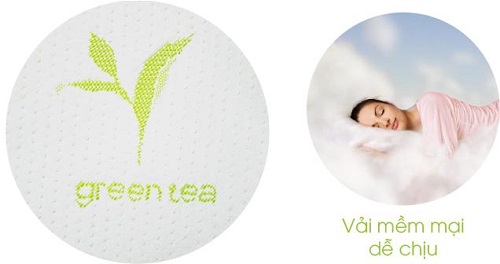 Gối vandino memory foam orthopedic massage pillow Ưu Việt
