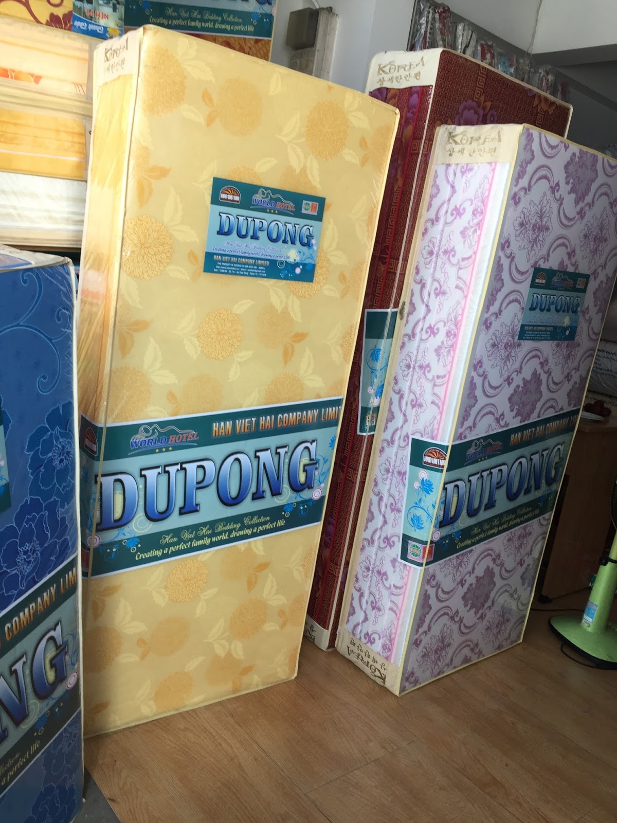 Nệm bông ép Dupong Hàn Việt Hải là gì?