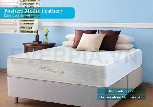 Đệm lò xo Posture Medic Feathery Everon
