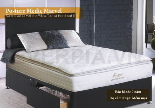 Đệm lò xo Posture Medic Marvel Everon