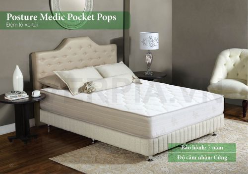 Đệm lò xo Posture Medic Pocket pops Everon