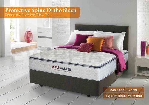 Đệm lò xo Protective Spine Ortho Sleep Everon