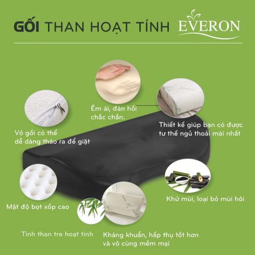 Gối than hoạt tính Shoulder care Everon