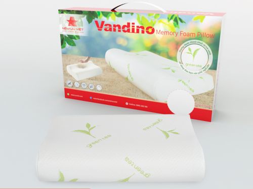 Gối vandino - memory foam pillow