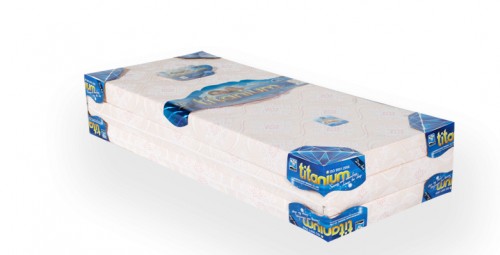 Nệm bông ép công nghệ nano cao su thiên nhiên vãi xốp gấm gấp 3...
