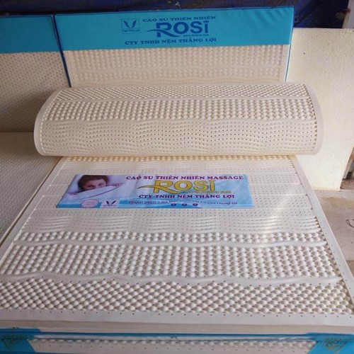 NỆM CAO SU THIÊN NHIÊN ROSI MASSAGE THẮNG LỢI