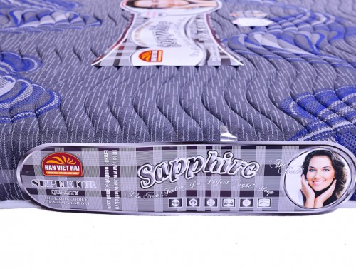 Nệm Foam ép SAPPHIRE vải xốp gấm