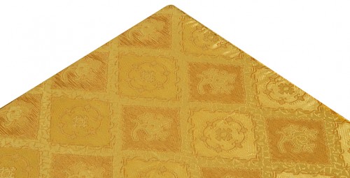 Nệm gấp 3 bông ép gấm Kim Cương