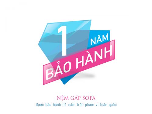 Nệm Gấp 3 Sofa Mút Xốp Vạn Thành
