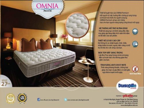 Nệm lò xo liên kết Dunlopillo OMNIA
