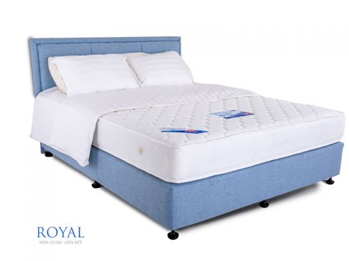 Nệm Lò Xo Vạn Thành Royal Vải Gấm
