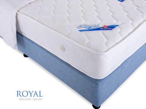 Nệm Lò Xo Vạn Thành Royal Vải Gấm 