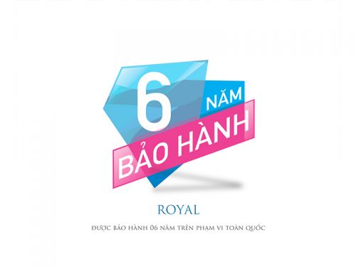 Nệm Lò Xo Vạn Thành Royal Vải Gấm 