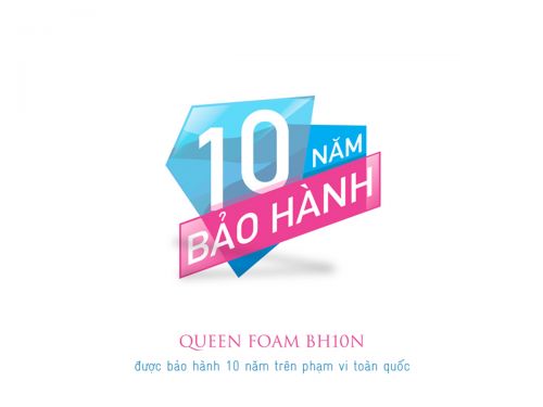Nệm mousse ép bảo hành 10 năm Vạn Thành