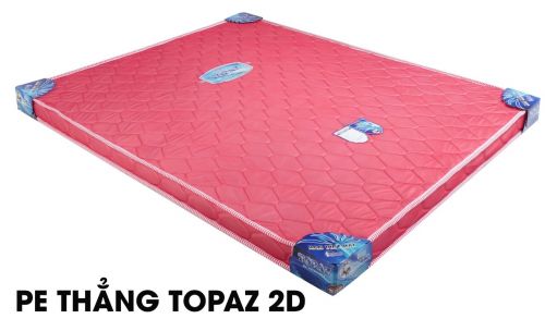 Nệm PE thẳng Topaz vải 2D