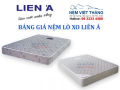 Bảng Giá Nệm Lò Xo Liên Á Mới Nhất